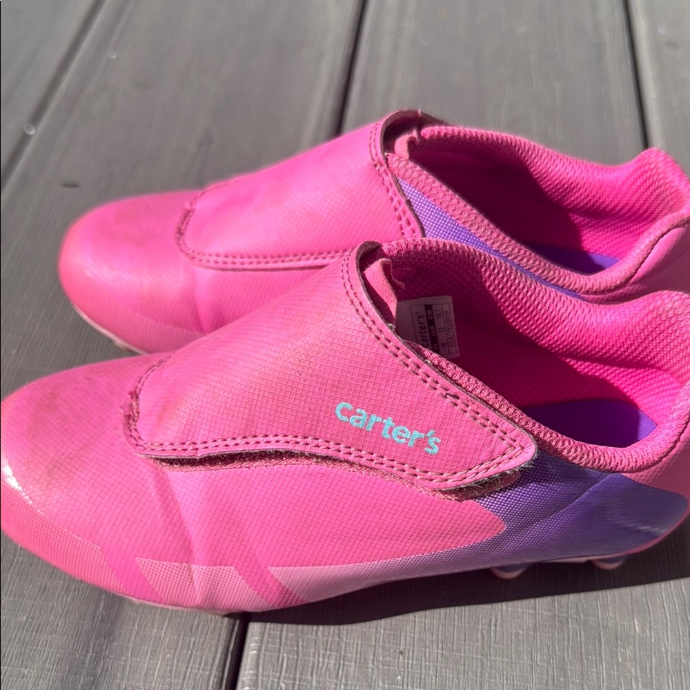 Carter's Pink Cleats